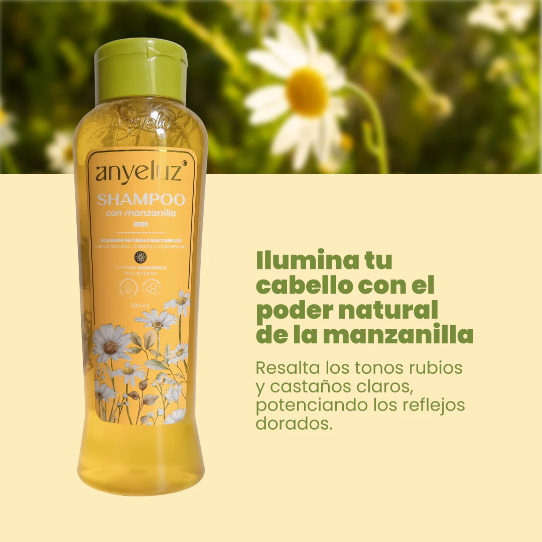 SHAMPOO CON MANZANILLA - Imagen 3