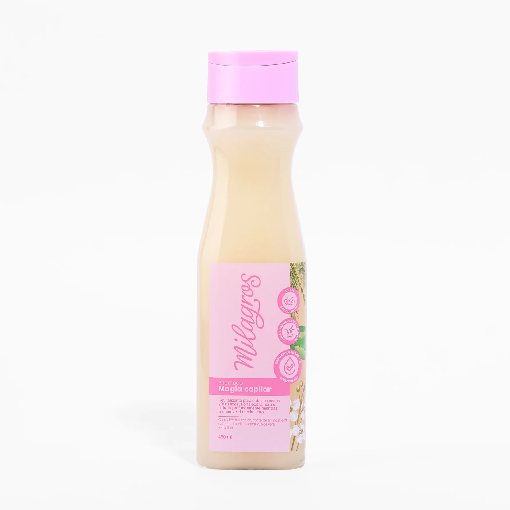 SHAMPOO MAGIA CAPILAR CON ÁCIDO HIALURÓNICO – MILAGROS BEAUTY