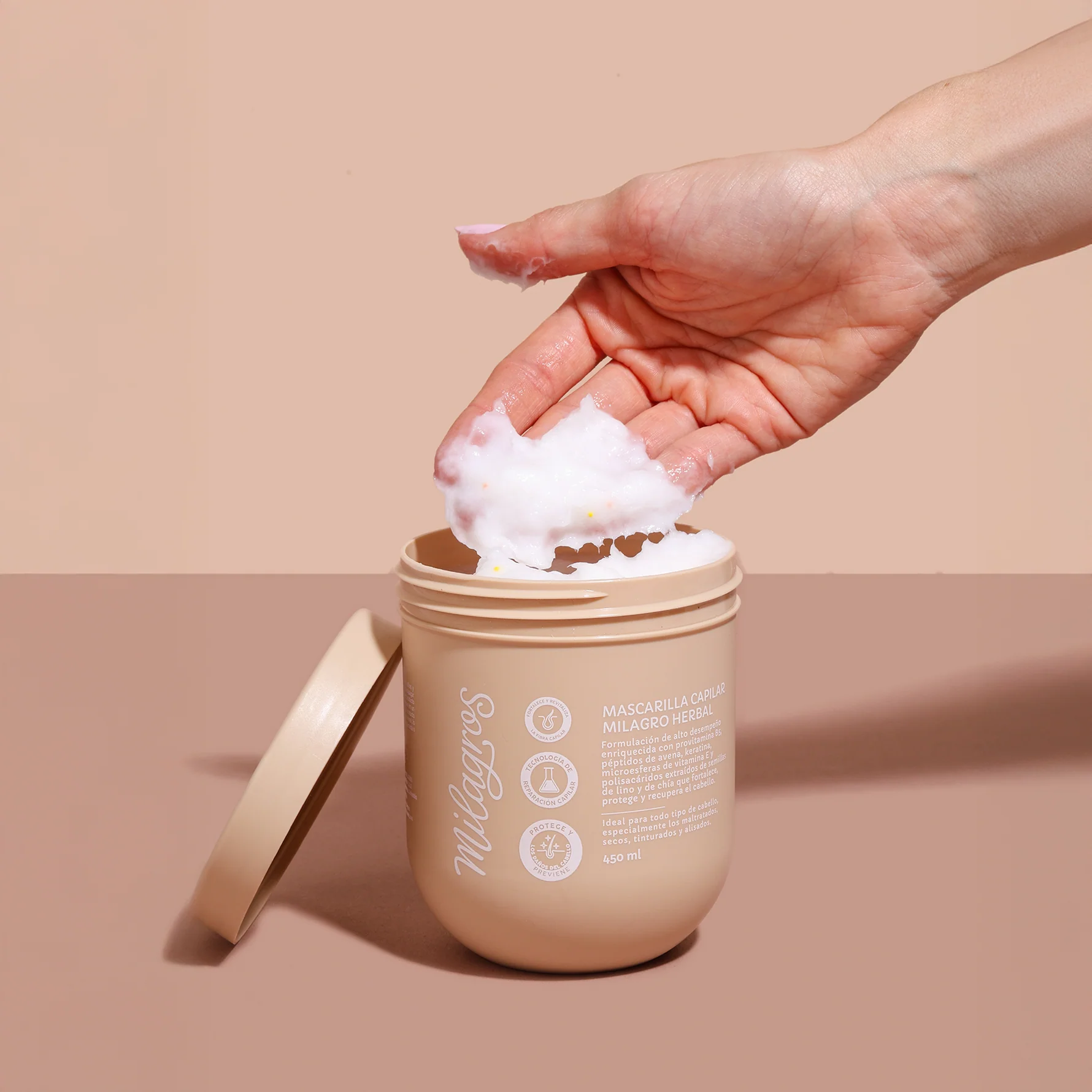 MASCARILLA CAPILAR MILAGRO HERBAL - Imagen 2