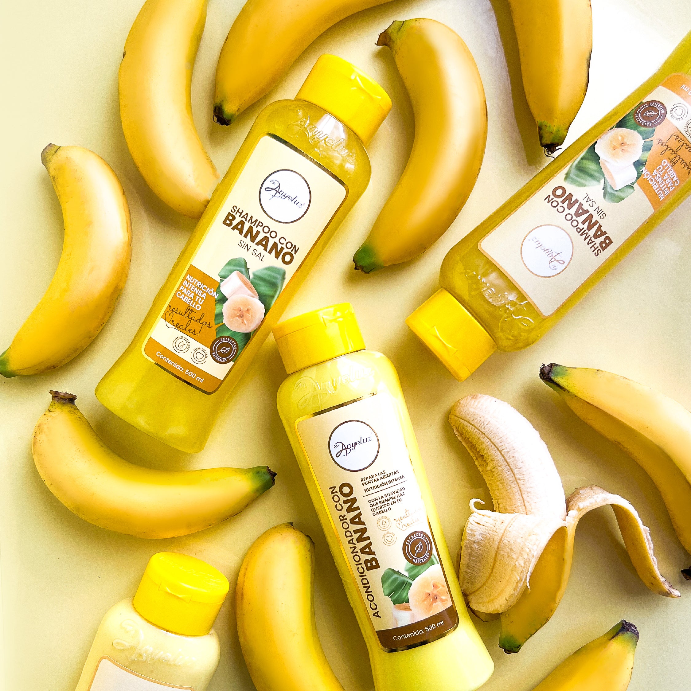 SHAMPOO CON BANANO ANYELUZ - Imagen 2