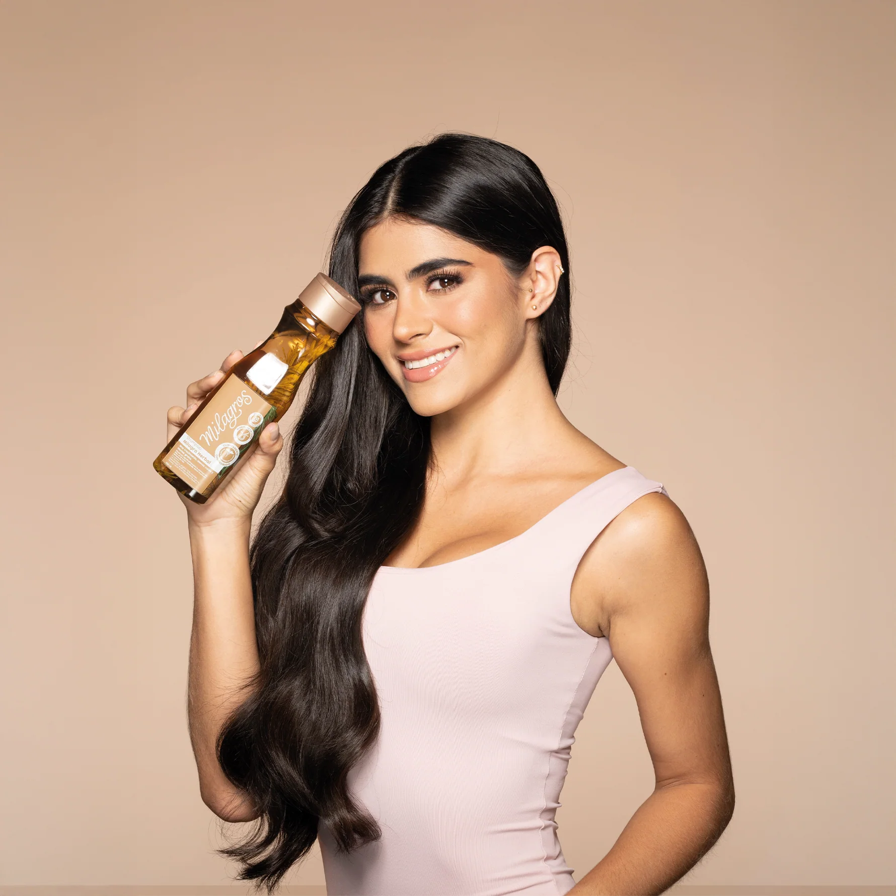 SHAMPOO MILAGRO HERBAL CON ROMERO Y JENGIBRE – MILAGROS BEAUTY - Imagen 2