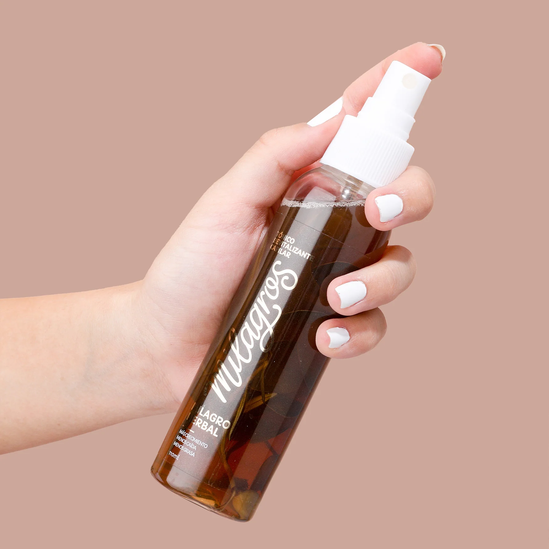 TÓNICO REVITALIZANTE CAPILAR MILAGRO HERBAL (TÓNICO CON ROMERO) – MILAGROS BEAUTY - Imagen 3